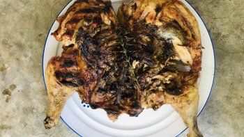 pollo a la parri manteca tomillo