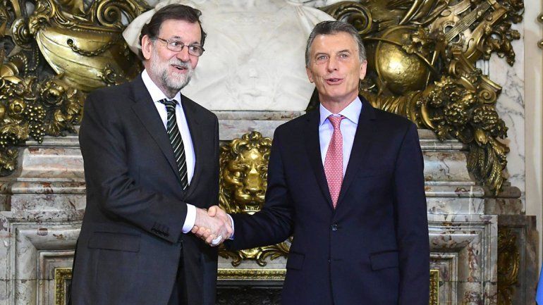 Macri hizo estas declaraciones en la conferencia de prensa que brindó junto a su par de España
