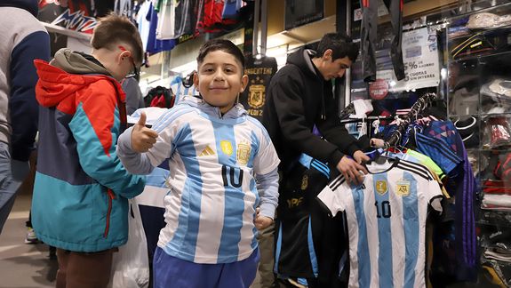 Furor por las camisetas de la Selección Argentina: cuáles son las más vendidas en Neuquén