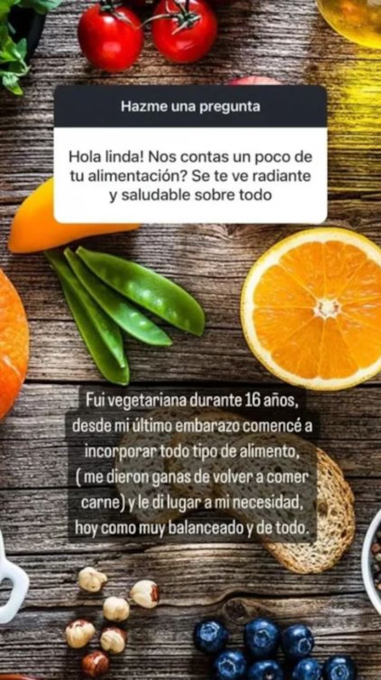 El posteo de Agustina Cherri. El posteo de Agustina Cherri.