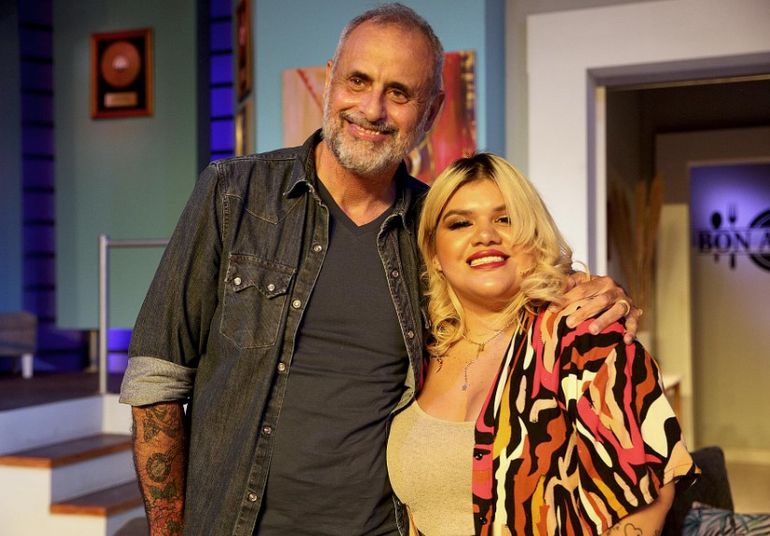 Jorge Rial y Morena, en los buenos tiempos de la relación padre-hija. Jorge Rial y Morena, en los buenos tiempos de la relación padre-hija.