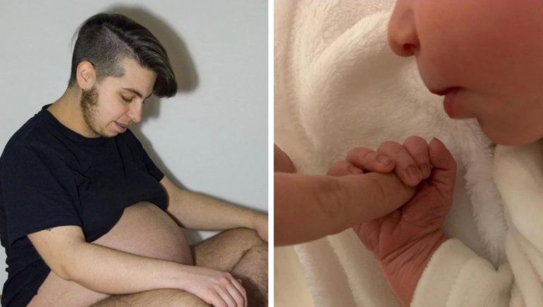 Rubén, el papá transgénero que amamanta a su bebé