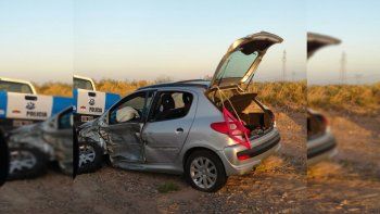 ruta 237: se quedo dormido tras manejar toda la noche, choco y no recuerda nada