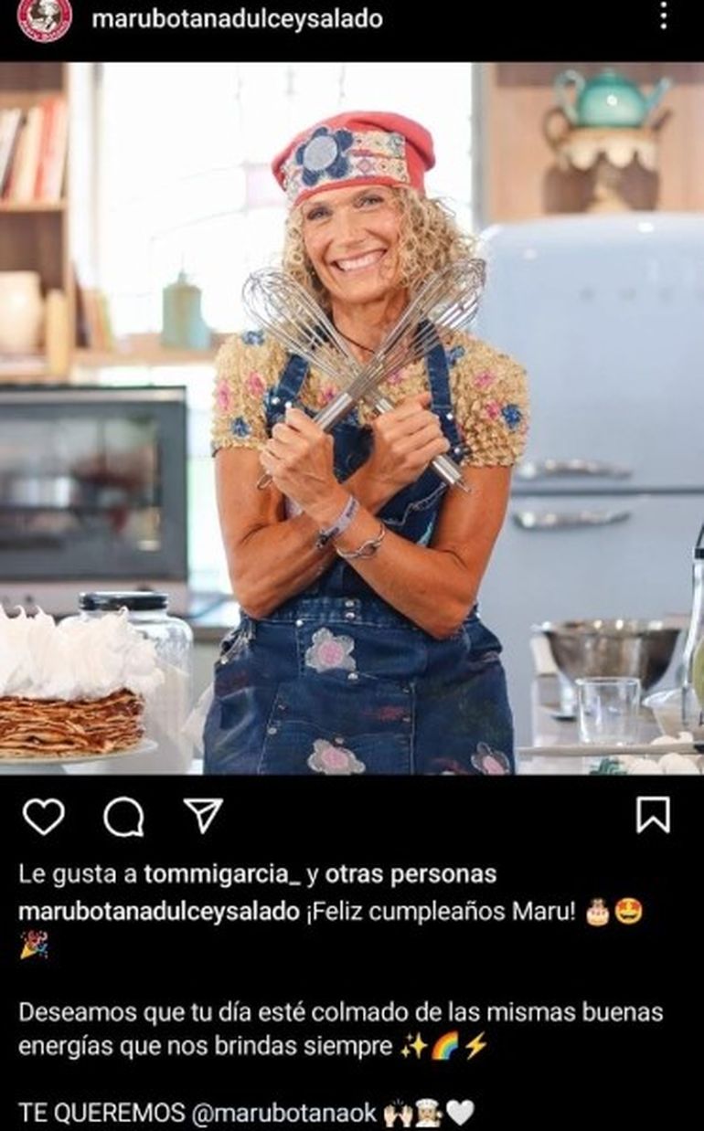 El posteo que le dedicaron sus empleados a la pastelera. El posteo que le dedicaron sus empleados a la pastelera.