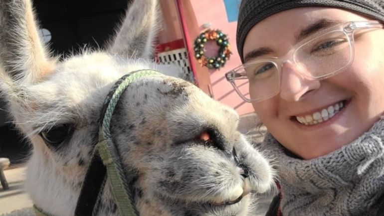 El contacto con la llama Witetop ayuda a las personas