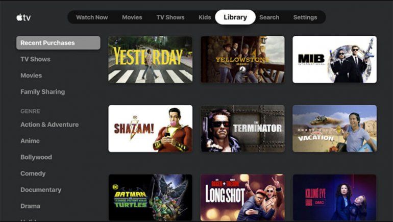 La aplicación de Apple TV llega a Chromecast y Android TV