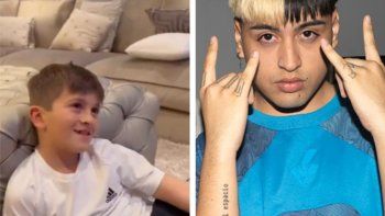 thiago messi volvio a ser tendencia por un video que publico su papa thiago messi volvio a ser tendencia por un video que publico su papa