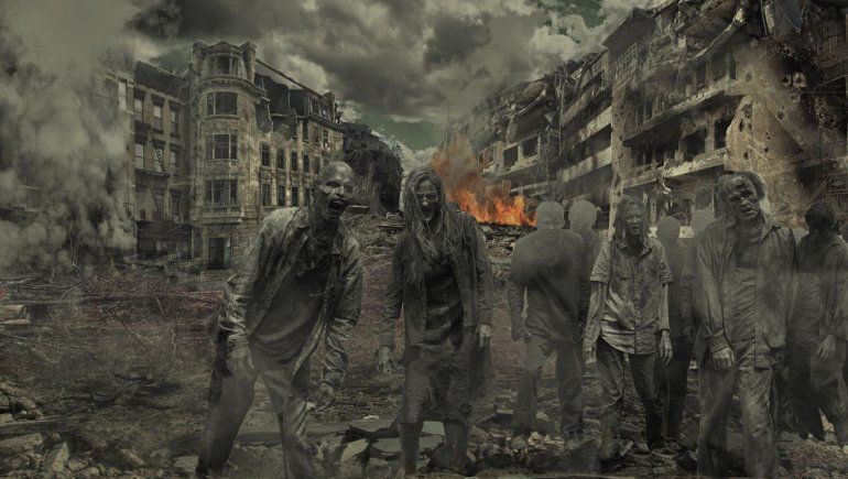 Furor en Twitter por guía para sobrevivir a un apocalipsis zombie