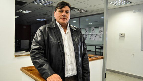 El intendente de la ciudad de Plaza Huincul, Juan Carlos Giannattasio.