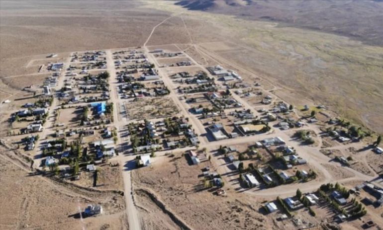 Las prospecciones se realizaron en cercanías de la localidad de Gastre, en el norte de Chubut. Las prospecciones se realizaron en cercanías de la localidad de Gastre, en el norte de Chubut.