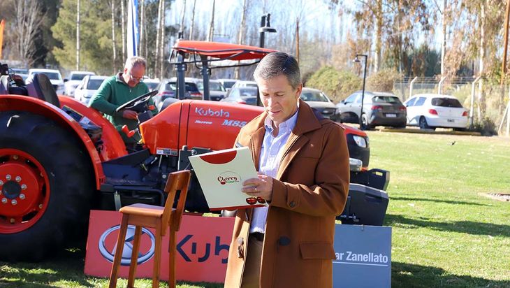 El secretario de Fruticultura de Río Negro, Facundo Fernández. El secretario de Fruticultura de Río Negro, Facundo Fernández.