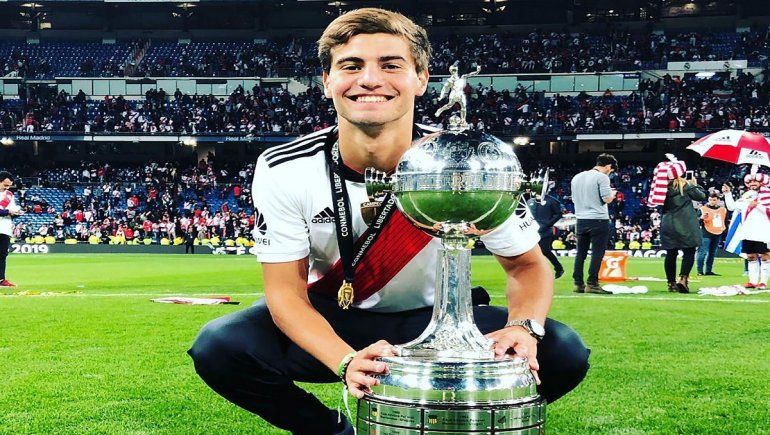 Santiago Sosa es una de las grandes promesas de River.