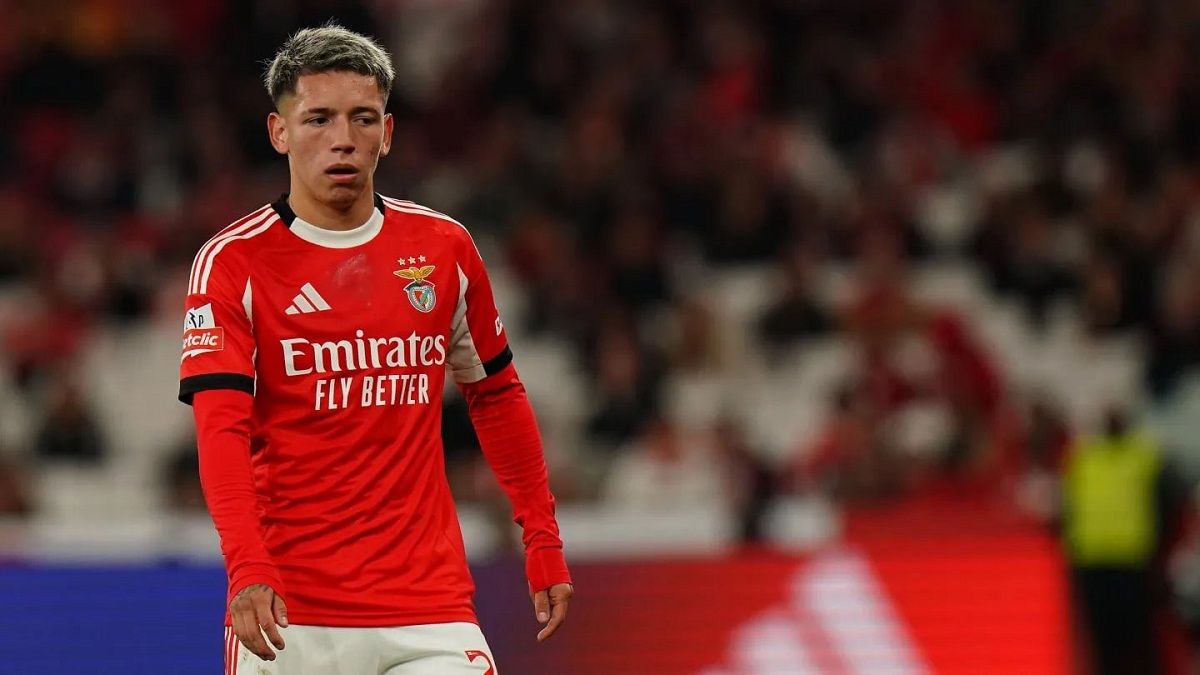 Gianluca Prestianni, el pibe ex Vélez que está en medio de la tormenta