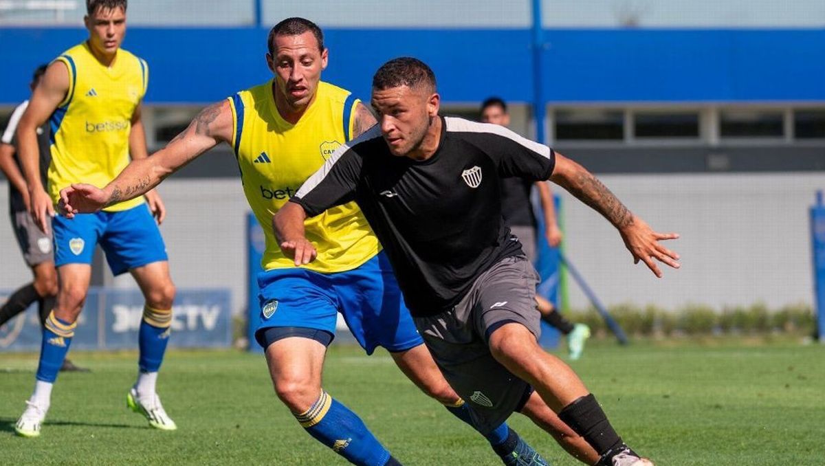 Boca se midió ante Estudiantes de Buenos Aires.