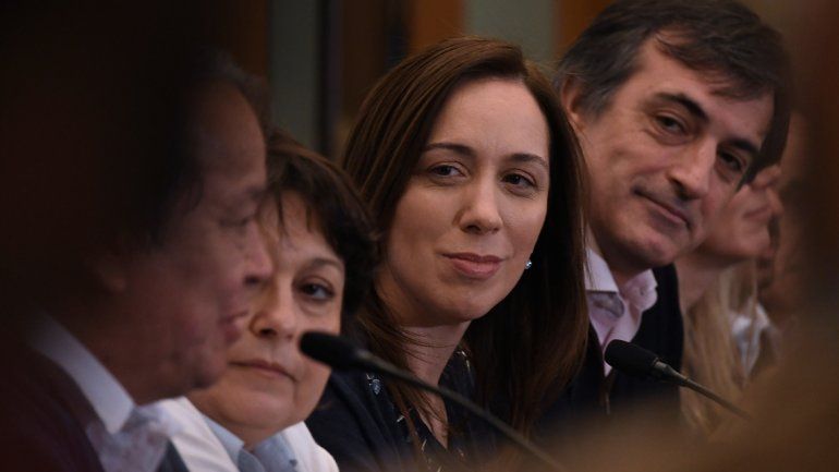 La gobernadora de Buenos Aires comparó el escrutinio con las dos PASO anteriores y dijo que fueron parecidos.