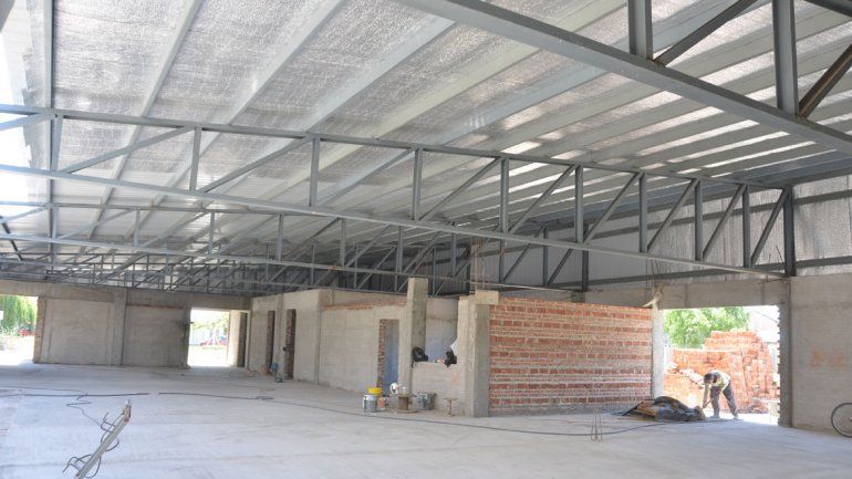 La obra es a puro pulmón. Recibió ayuda oficial y privada