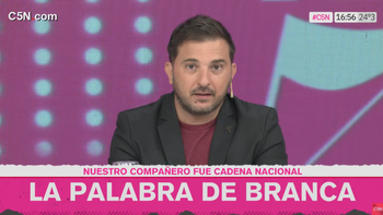 Diego Brancatelli rompió el silencio en C5N: Cometí errores, pero basta de exponer a mi familia
