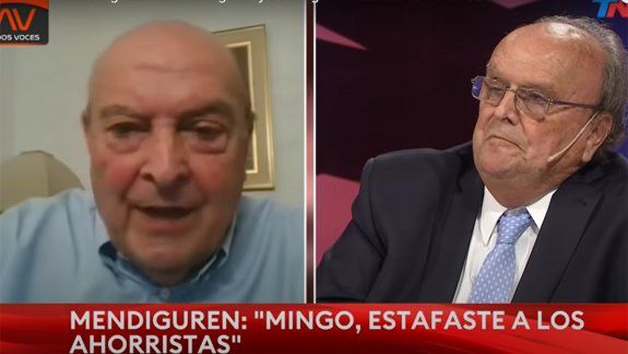 El tenso cruce de Cavallo y De Mendiguren en televisión
