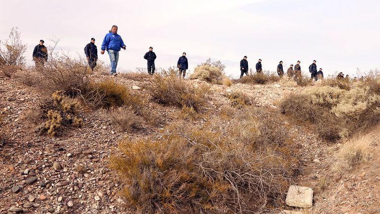 Los rastrillajes de la Policía están centrados en la zona del Choconcito y alrededores. Los rastrillajes de la Policía están centrados en la zona del Choconcito y alrededores.