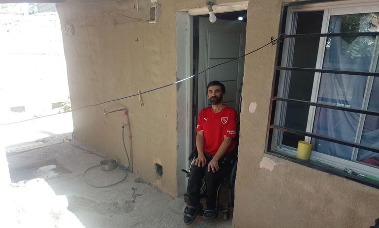 Así se encuentra Pablo Sánchez, el taxista baleado en 2019. Así se encuentra Pablo Sánchez, el taxista baleado en 2019.