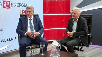 Peter Neven (ministro en la Embajada de Alemania) y Gunther Neuberg, vicepresidente ejecutivo de la Cámara de Industria y Comercio Argentino-Alemana