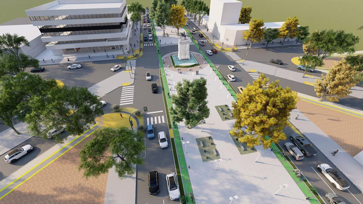 Se viene la remodelación de la Avenida Argentina