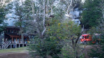 incendio refugio los pendientes san martin de los andes