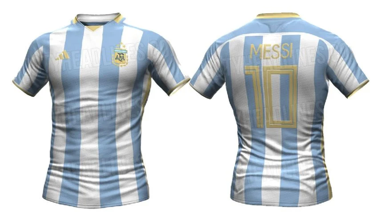 Así Será La Próxima Camiseta De La Selección Argentina: La Usará En La ...