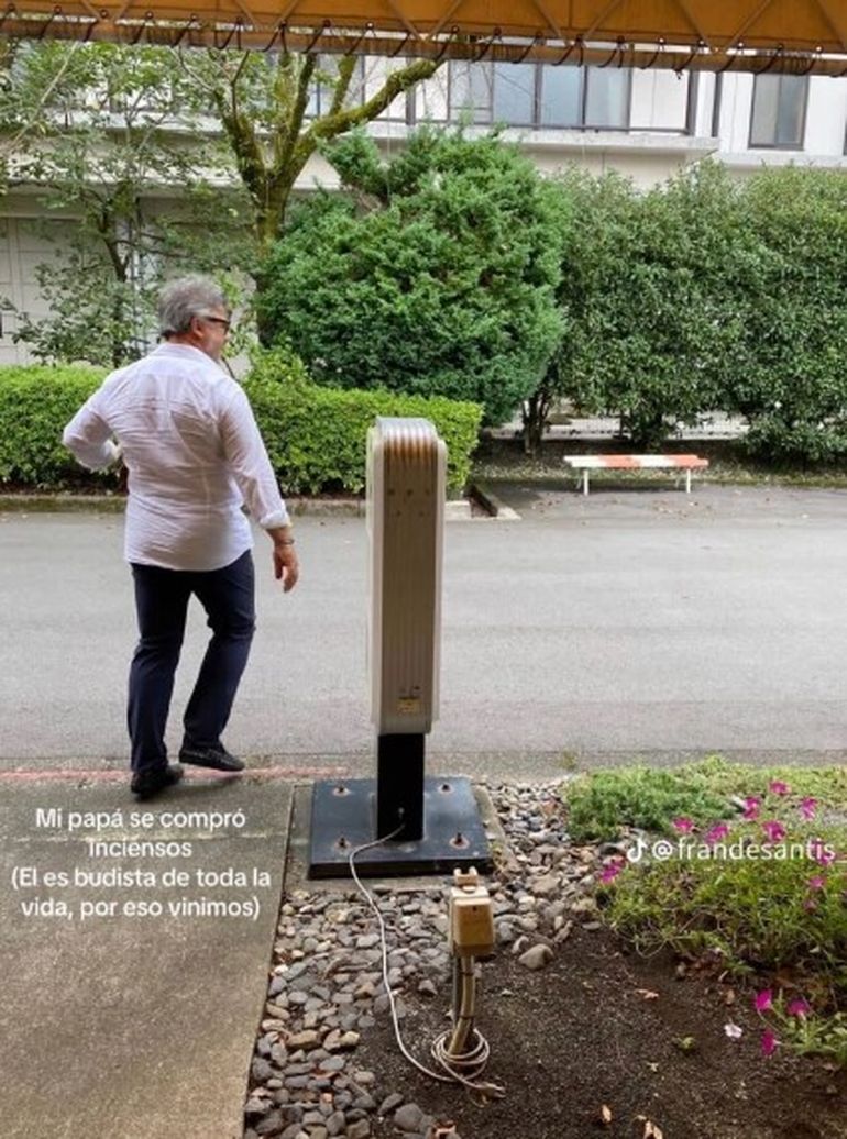 Donato es budista y ese fue el motivo que lo llevó a soñar con viajar a Japón. Donato es budista y ese fue el motivo que lo llevó a soñar con viajar a Japón.