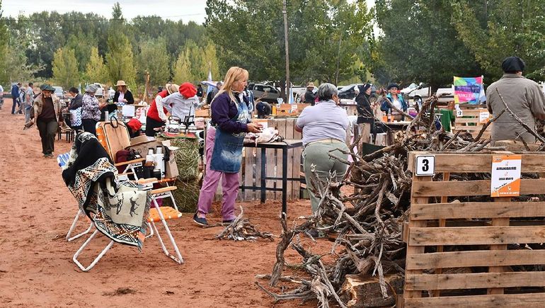 Todo listo desde temprano para el arranque del fuego en la competencia.