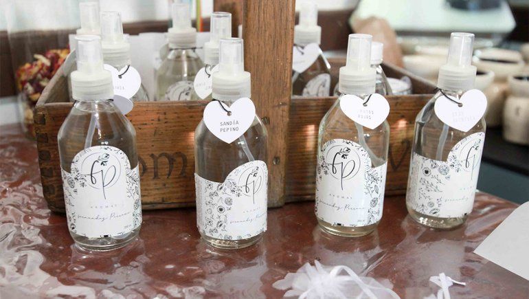 Valentina fabrica aromas en pandemia