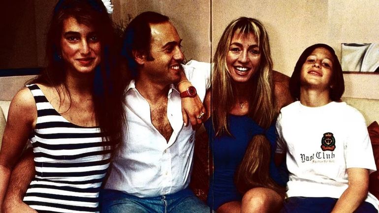 Cris Morena, Gustavo Yankelevich y sus hijos Cris Morena, Gustavo Yankelevich y sus hijos