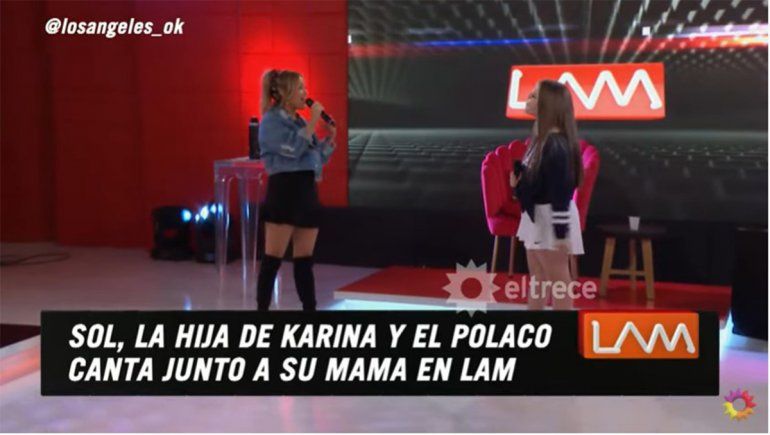 Sol visitó a Karina La Princesita en LAM | Foto: Captura YouTube