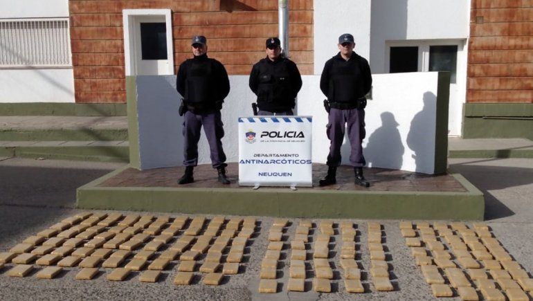 Ya suman 200 kilos de droga secuestrados durante el año