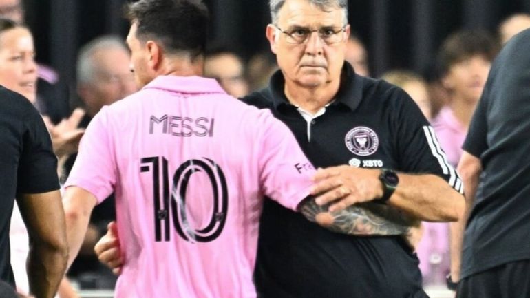 El Tata Martino y Lionel Messi El Tata Martino y Lionel Messi