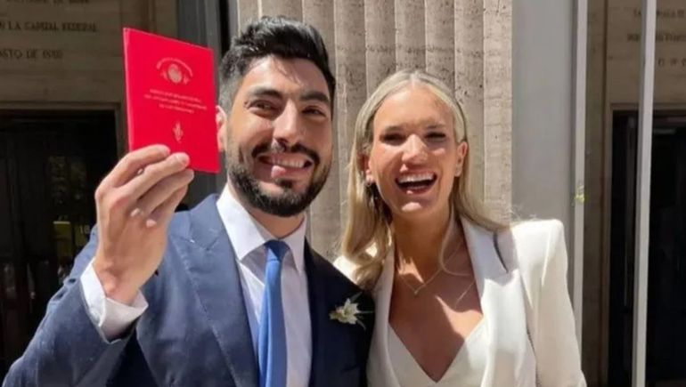 Tras cinco años de noviazgo, Facundo Moyano dijo: sí, quiero
