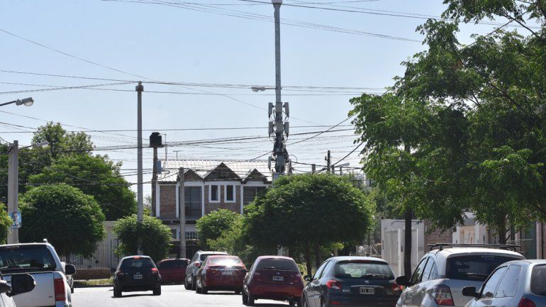 Se estima que en la ciudad existen unas 150 antenas de telefonía.