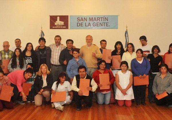 San Martín: cooperativas construirán 30 viviendas