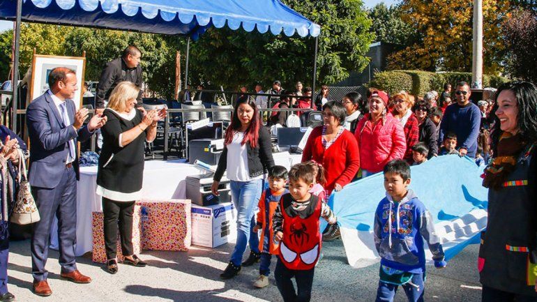 Piedra del Águila celebró con un acto su 122º aniversario
