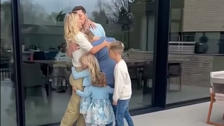 Luisana Lopilato y su familia Luisana Lopilato y su familia