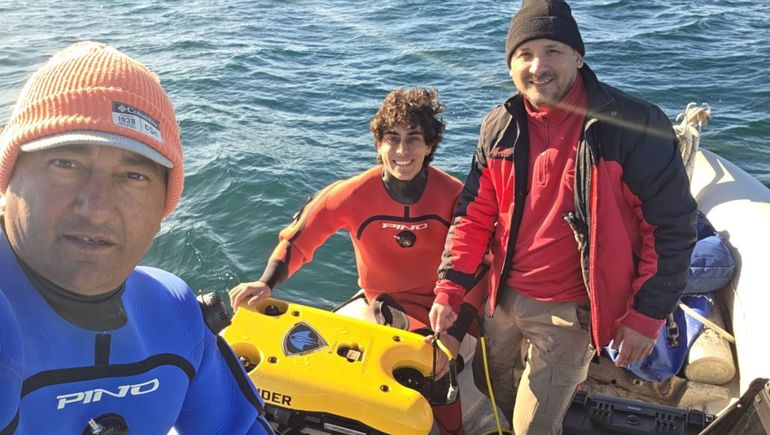 Desde el Golfo San Matías, un estudiante de la UNCo lidera una exploración marina que marca un hito en la ciencia local