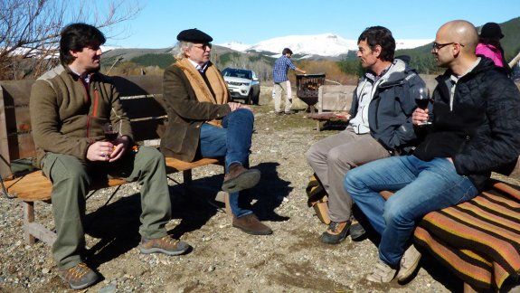 Mallmann destacó la oferta gastronómica en la cordillera