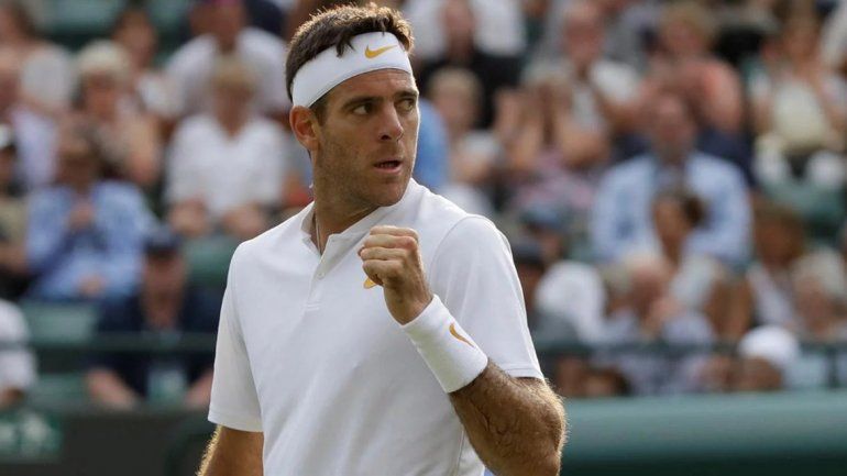 Del Potro se impuso ante Benoit Paire y clasificó a octavos de final de Wimbledon