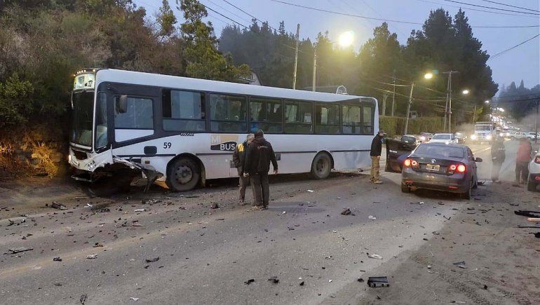 Impactante accidente en la ruta que lleva al Llao Llao