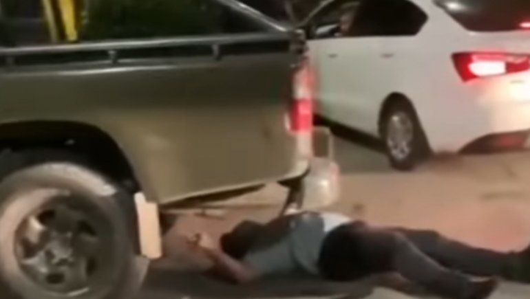 Un pastor evangélico fingió ser atropellado para evadir un control de covid-19