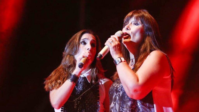 Soledad Pastorutti y Marité Berbel.