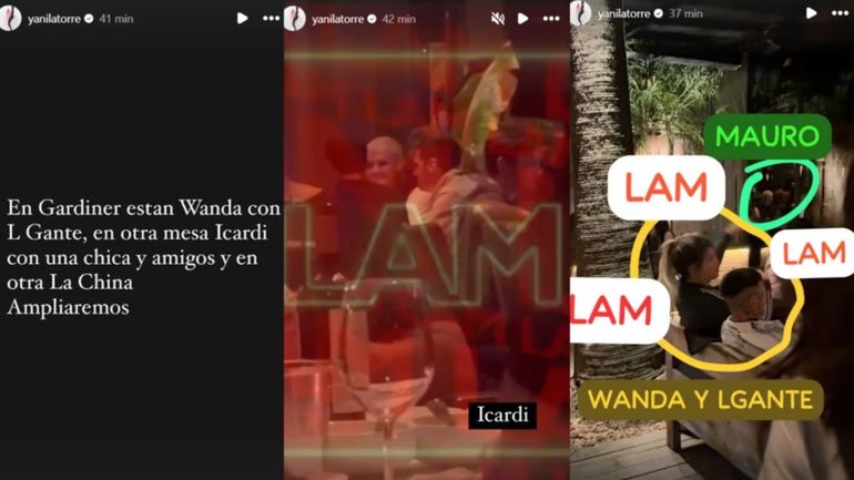 El polémico encuentro entre Wanda Nara, L-Gante, la China Suárez y Mauro Icardi El polémico encuentro entre Wanda Nara, L-Gante, la China Suárez y Mauro Icardi