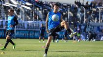 Sebastián Jeldres, delantero de Deportivo Rincón. 