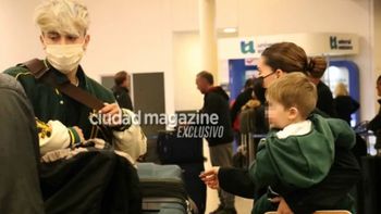 Rusherking viajó con China Suárez Rusherking viajó con China Suárez