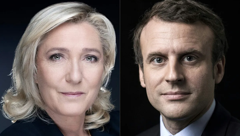Elecciones en Francia: Macron y Le Pen irán a segunda vuelta